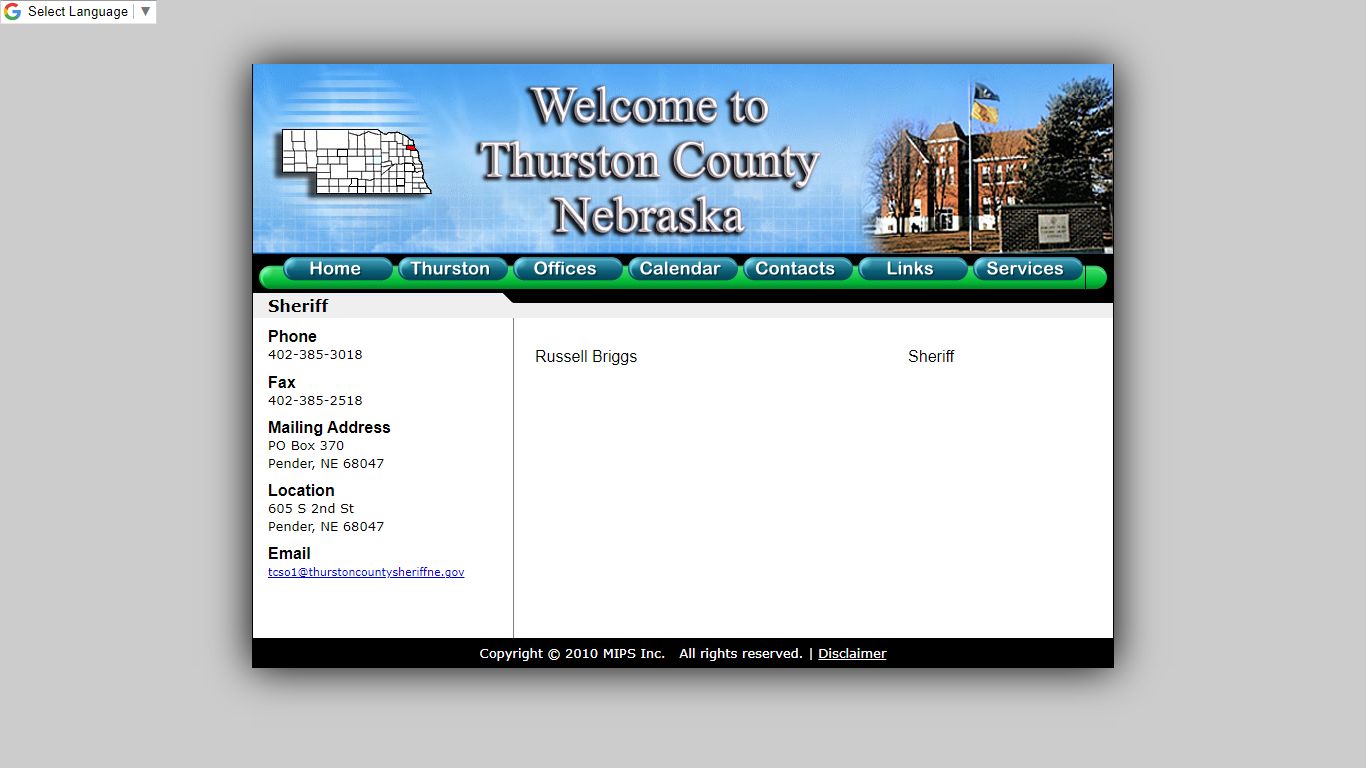 Thurston County Sheriff